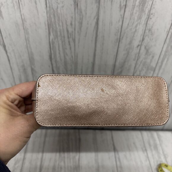 Womens Michael Kors Alex Small Travel Pouch Pink Glitter - Picture 11 of 11